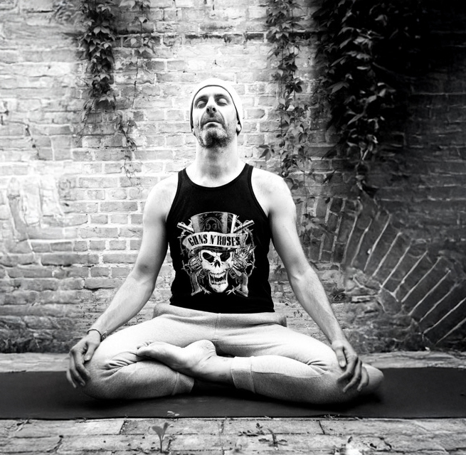 Daniel Kuom in Yoga Pose